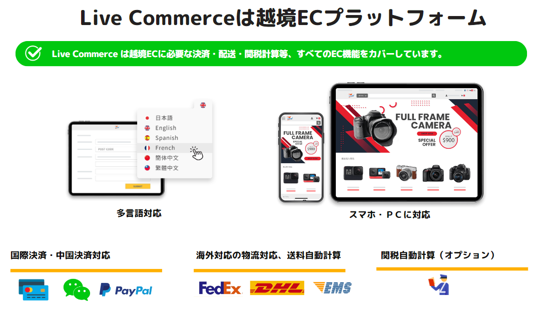 Live Commerce 2024年版カタログ