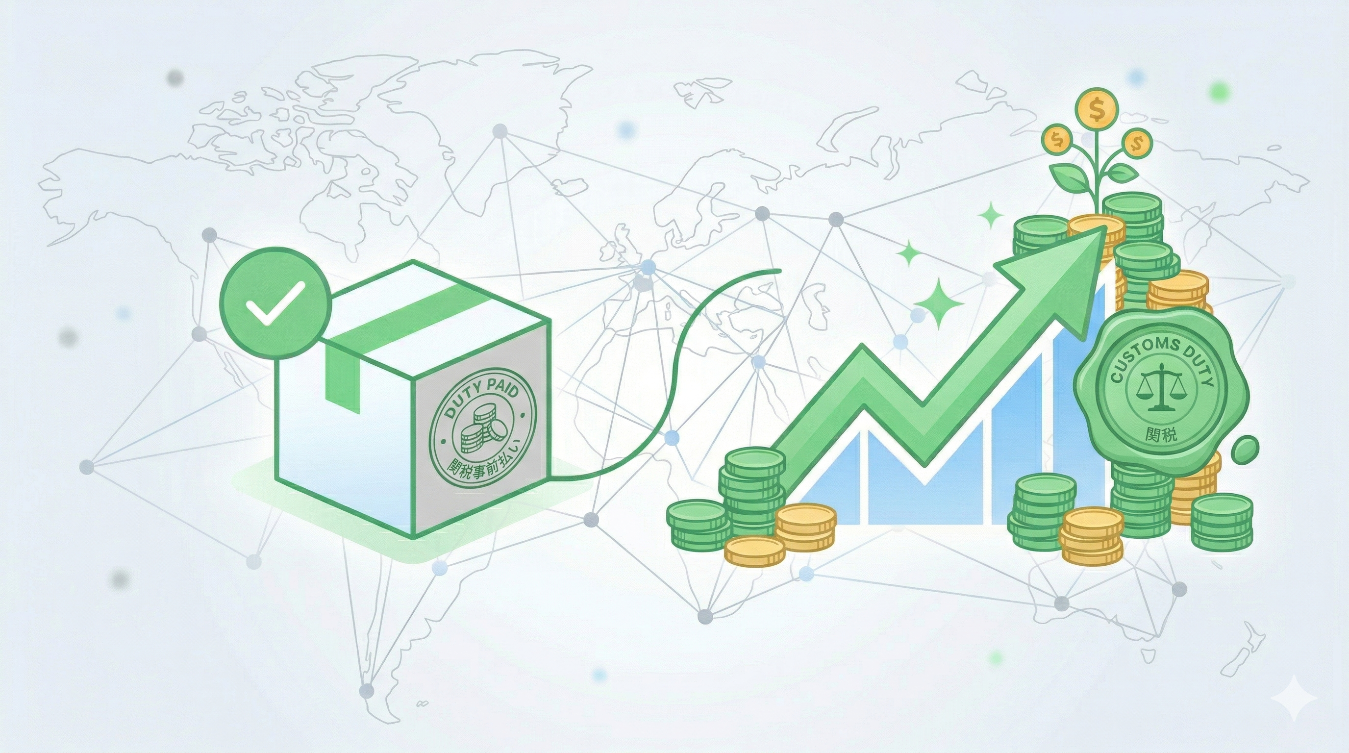 越境EC「関税事前払い（DDP）」対応で売上1005%増の事例