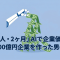 「1人・2ヶ月」AIで企業価値 2,700億円企業を作った男の話