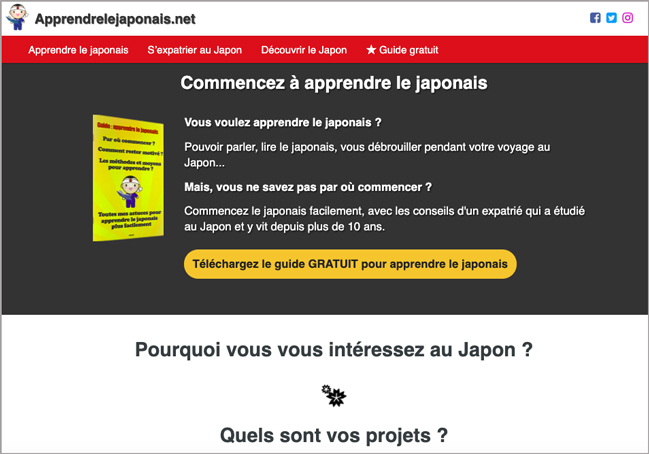 apprendrelejaponais.ne