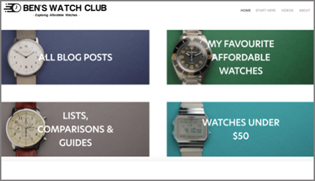  BEN’S WATCH CLUB
